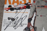 Dan Wheldon Autographed Indy Car Hero Card - Vintage Indy Sports