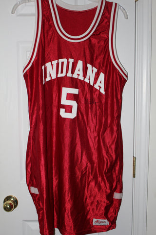 George Leach Indiana University Game Used Basketball Jersey