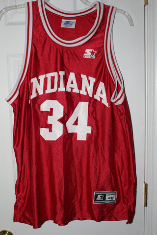 Brian Evans Indiana University Replica Starter Jersey, Size 48