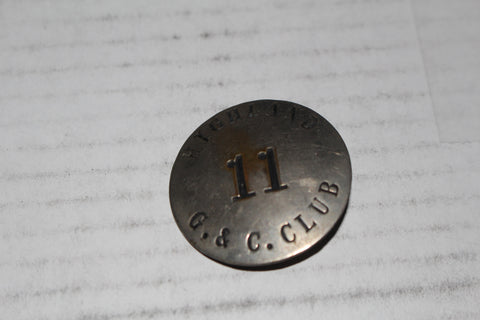 Vintage 1930 Indianapolis Highland Golf & Country Club Badge