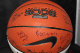 2006-07 Butler University Autographed Basketball w/ Display Case - Vintage Indy Sports