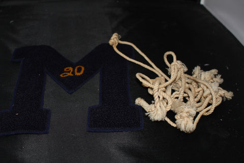 1956 Marion High School Letter & Regional Basketball Championship Net