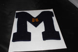 Vintage 1950's Marion, Indiana High School Football Letter - Vintage Indy Sports