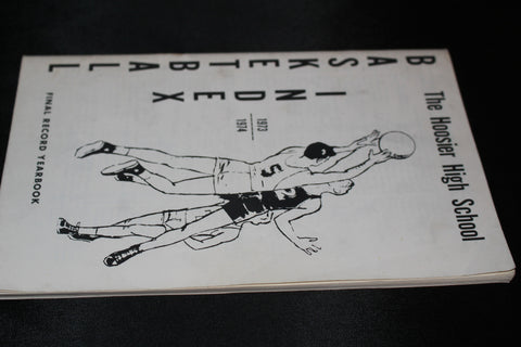 1973-74 Indiana High School Basketball Index Final Record Yearbook