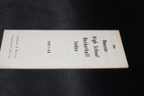 1967-68 Hoosier High School Basketball Index Record & Rating Yearbook Edition - Vintage Indy Sports