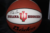 Mike Davis Autographed Indiana University Logo Basketball - Vintage Indy Sports