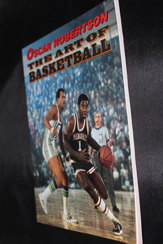 Oscar Robertson Autographed Book The Art of Basketball Oversized Paperback