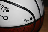 Bob Knight Autographed Limited Edition Basketball 1976 32-0 - Vintage Indy Sports