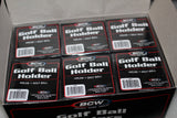 BCW Golf Ball Holders, Box of 6, New, Sealed - Vintage Indy Sports