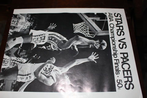 1970 ABA Championship Finals Program, Indiana Pacers vs LA Stars