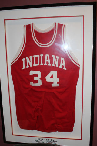 1981 NCAA Championship Steve Risley Indiana University Game Used Basketball Uniform