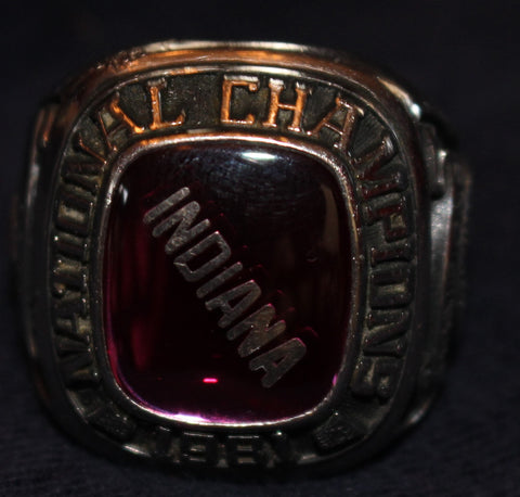 1981 Indiana University NCAA Champions Players Ring