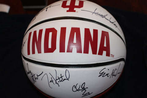 1981 Indiana University Basketball Team Signed Basketball