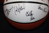 1981 Indiana University Basketball Team Signed Basketball - Vintage Indy Sports