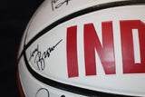 1981 Indiana University Basketball Team Signed Basketball - Vintage Indy Sports