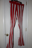 1981 Steve Risley Indiana University Game Used Basketball Candy Stripe Pants - Vintage Indy Sports