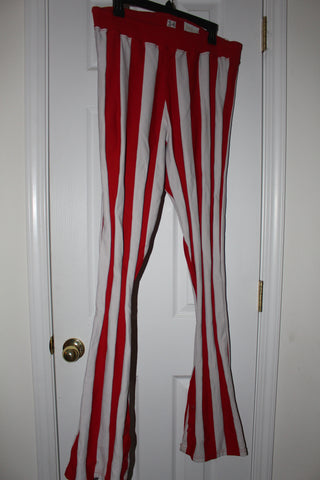1981 Steve Risley Indiana University Game Used Basketball Candy Stripe Pants