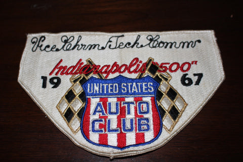 1967 Indianapolis 500 Vice Chairman Technical Committee Arm Band