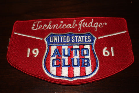 1961 Indianapolis 500 Technical Judge Arm Band