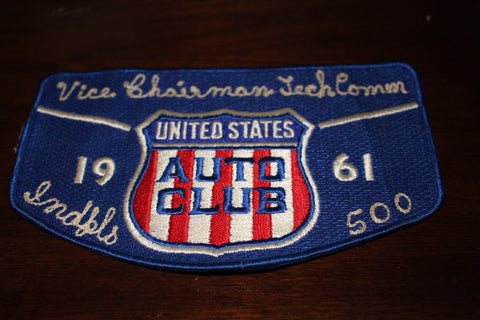 1961 Indianapolis 500 Vice Chairman Technical Committee Arm Band