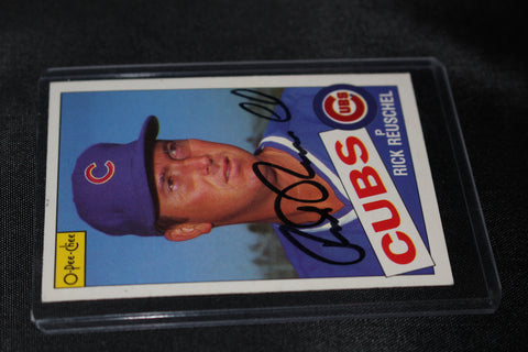 Rick Reuschel Autographed 1995 O Pee Chee Baseball Card #306
