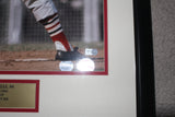 Stan Musial Autographed & Framed 16x20 Photo, MLB & Mounted Memories - Vintage Indy Sports