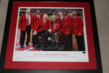 St. Louis Cardinals Hall of Famers Multi Signed & Framed 16x20 Photo, LE 29/100 - Vintage Indy Sports