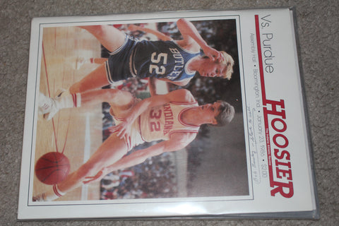 1986 Purdue vs Indiana University Basketball Program