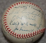 1942 Indianapolis Indians Team Signed Baseball, Gabby Hartnett Manager - Vintage Indy Sports
