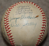 1942 Indianapolis Indians Team Signed Baseball, Gabby Hartnett Manager - Vintage Indy Sports