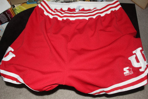 Vintage 1990's Indiana University Authentic Basketball Shorts , Starter Size XL