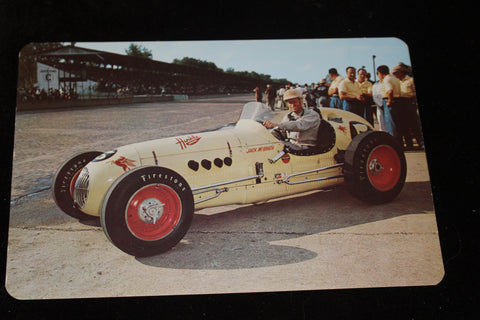 1954 Jack McGrath Indy 500 6x9 Postcard