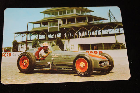 Bill Vukovich 1953 Indy 500 6x9 Postcard
