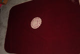 Vintage 1950's Indiana University Wool Stadium Blanket with Carrying Case