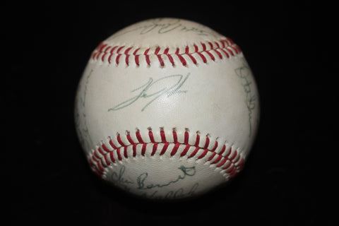 1990 Indianapolis Indians American Association Team Autographed Baseball