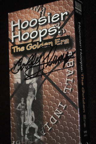 Bobby Plump Autographed Hoosier Hoops The Golden Era VHS Video