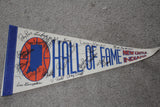 Indiana Basketball Hall of Fame Autographed Pennant - Vintage Indy Sports