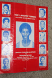 1981 Landon Turner All Star Basketball Game Program - Vintage Indy Sports