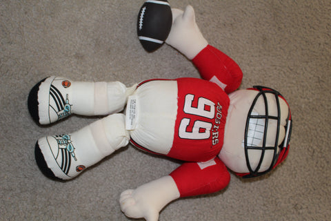 Indiana University Football Plush Doll