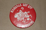 Lot of 10 Vintage Indianapolis Manual HS Pinback Buttons