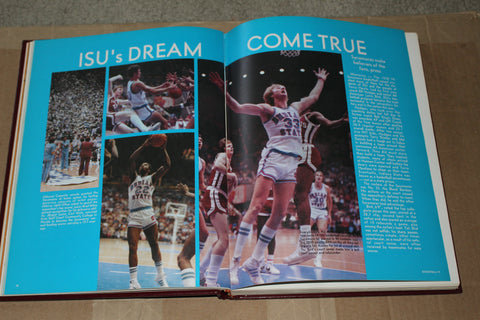 1979 Indiana State University Sycamore Yearbook, Larry Bird, NCAA Runners Up