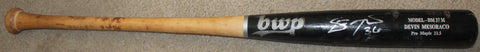 Devin Mesaroco Autographed & Game Used Cincinnati Reds Baseball Bat