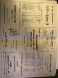1964 Indiana vs Purdue Basketball Program - Vintage Indy Sports