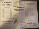 1963 Ohio State vs Purdue Basketball Program - Vintage Indy Sports
