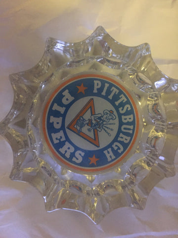 1960's Pittsburgh Pipers ABA Basketball Ash Tray