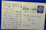 1956 Noblesville, IN HS. & Gym Postcard