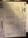 1957 Purdue vs Illinois Basketball Program - Vintage Indy Sports