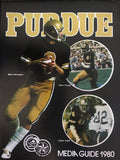 1980 Purdue Football Media Guide