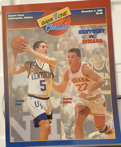 1993 KENTUCKY VS. INDIANA UNIVERSITY BASKETBALL PROGRAM