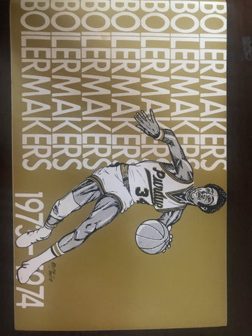 1973-74 Purdue Basketball Media Guide